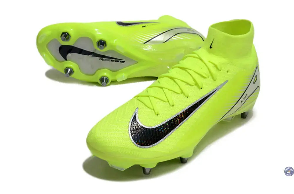 Image of Air Zoom Mercurial Superfly 10 SG-PRO Mad Voltage - Jaune Fluo/Noir