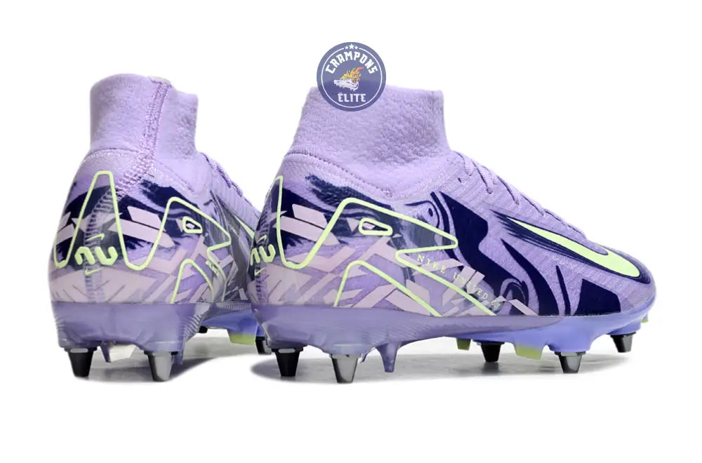 Image of Air Zoom Mercurial Superfly 10 SG United - Purple Agate/Jaune Fluo