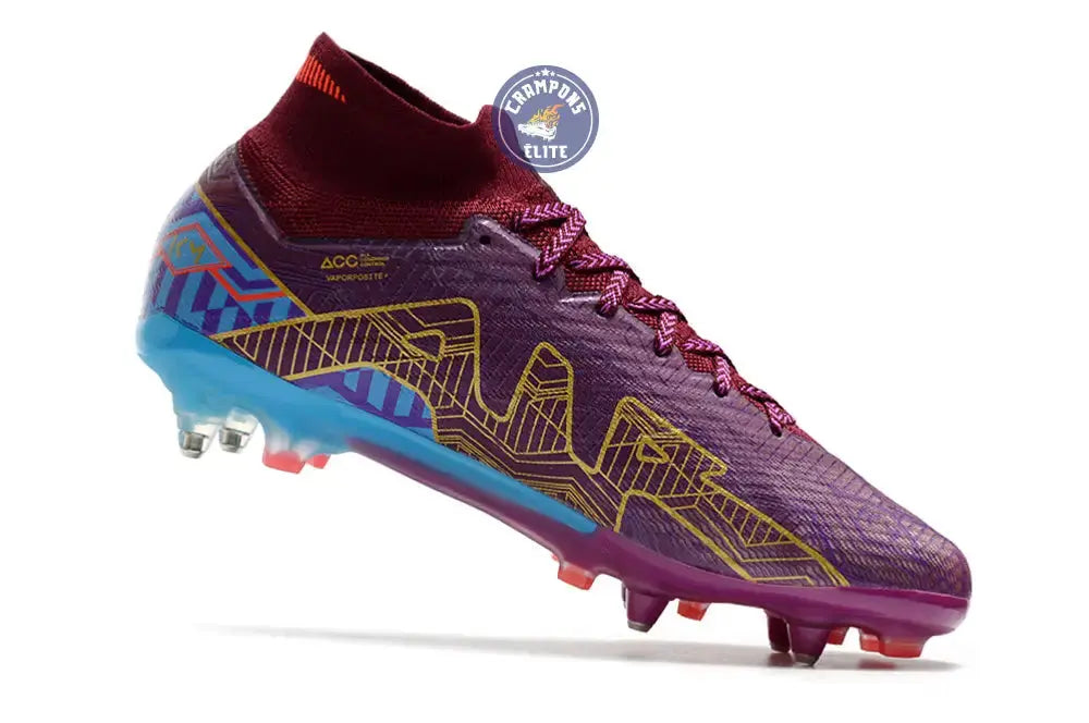 Air Zoom Mercurial Superfly 9 Academy Anticlog SG Mbappé Personal Edition - Bordeaux/Doré