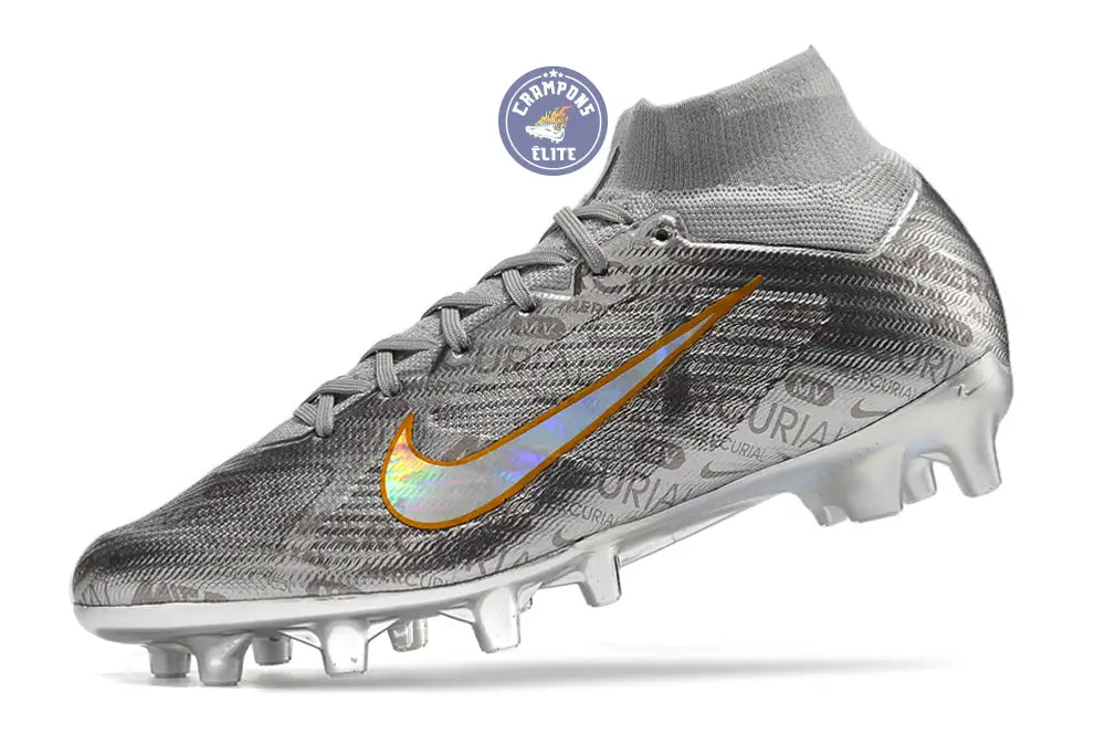 Image of Air Zoom Mercurial Superfly 9 AG - Argenté/Gris/Doré