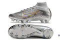 Air Zoom Mercurial Superfly 9 AG - Argenté/Gris/Doré