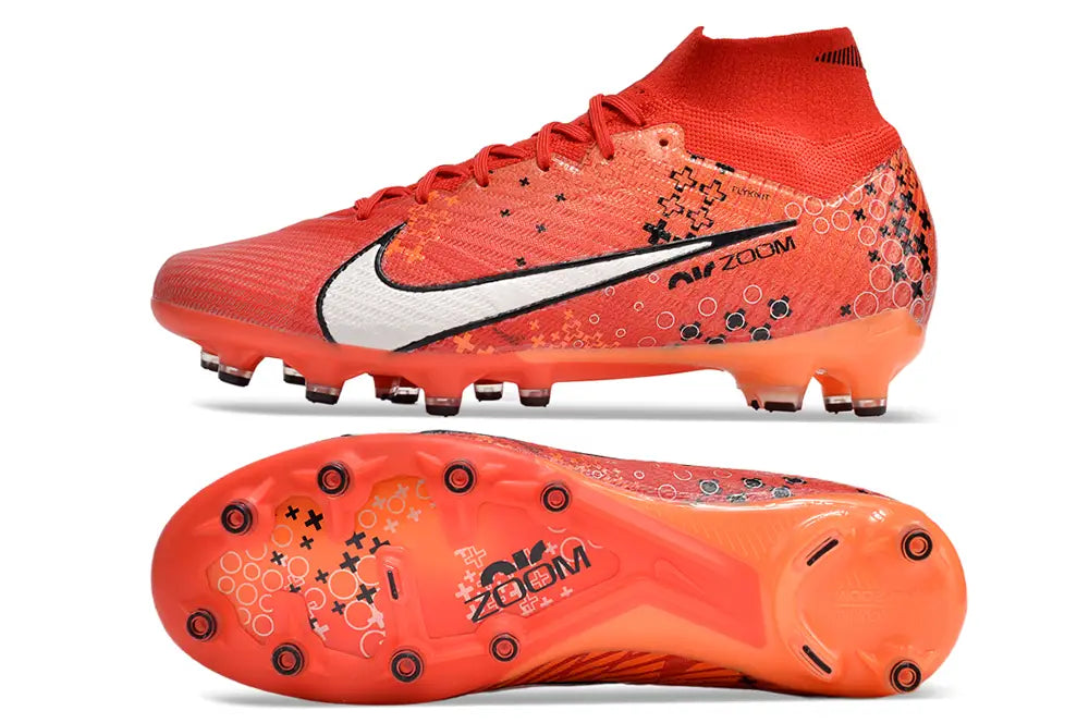 Air Zoom Mercurial Superfly 9 AG Dream Speed 7 - Rouge Cramoisi/Blanc/Bright Mandarin
