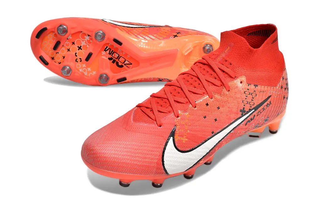Air Zoom Mercurial Superfly 9 AG Dream Speed 7 - Rouge Cramoisi/Blanc/Bright Mandarin