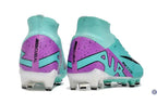 Air Zoom Mercurial Superfly 9 AG Peak Ready - Turquoise/Rose/Noir/Blanc