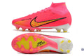 Air Zoom Mercurial Superfly 9 AG - Rose/Jaune/Blanc/Noir