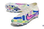 Air Zoom Mercurial Superfly 9 AG SoCal Pack - Blanc/Bleu/Rose/Jaune/Vert