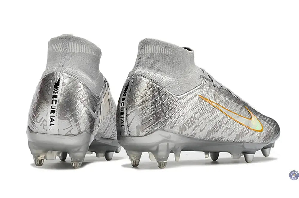 Air Zoom Mercurial Superfly 9 Anticlog 25 - Argenté/Gris/Doré