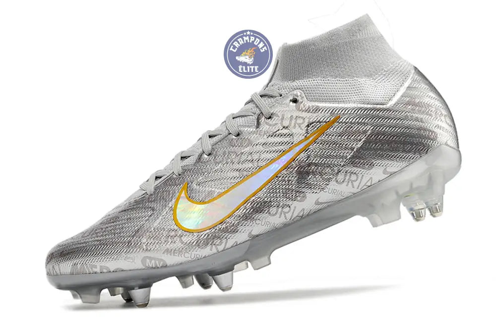 Image of Air Zoom Mercurial Superfly 9 Anticlog 25 - Argenté/Gris/Doré