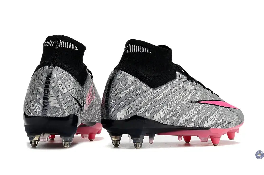 Air Zoom Mercurial Superfly 9 Anticlog 25 - Argenté/Rose/Noir