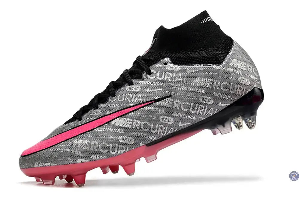 Image of Air Zoom Mercurial Superfly 9 Anticlog 25 - Argenté/Rose/Noir