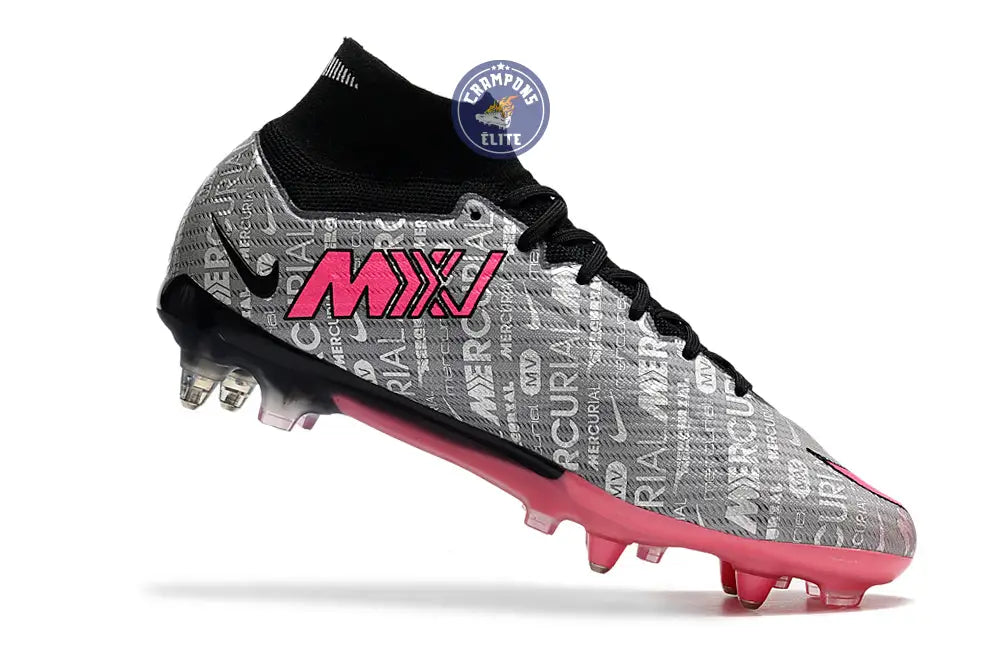 Image of Air Zoom Mercurial Superfly 9 Anticlog 25 - Argenté/Rose/Noir