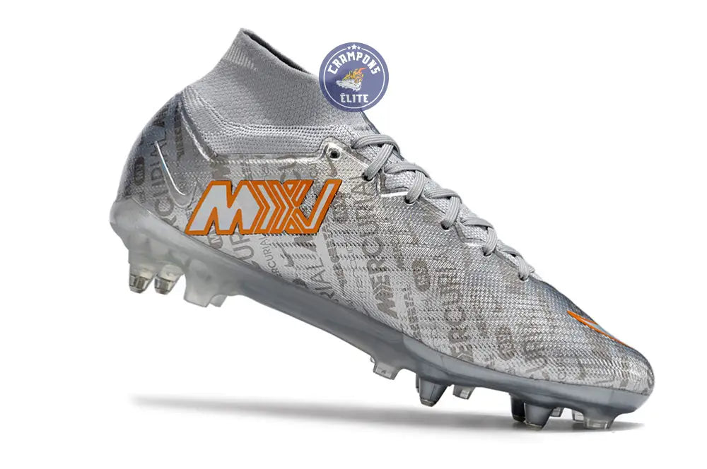 Image of Air Zoom Mercurial Superfly 9 Anticlog SG - Argenté/Gris/Doré/Blanc