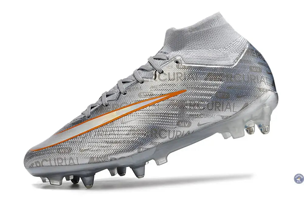 Image of Air Zoom Mercurial Superfly 9 Anticlog SG - Argenté/Gris/Doré/Blanc