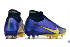 Air Zoom Mercurial Superfly 9 Anticlog SG - Bleu Marine/Bleu/Jaune/Orange