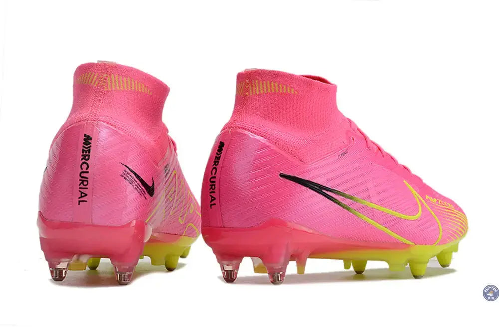 Air Zoom Mercurial Superfly 9 Anticlog SG Luminous - Rose/Jaune Fluo/Gris