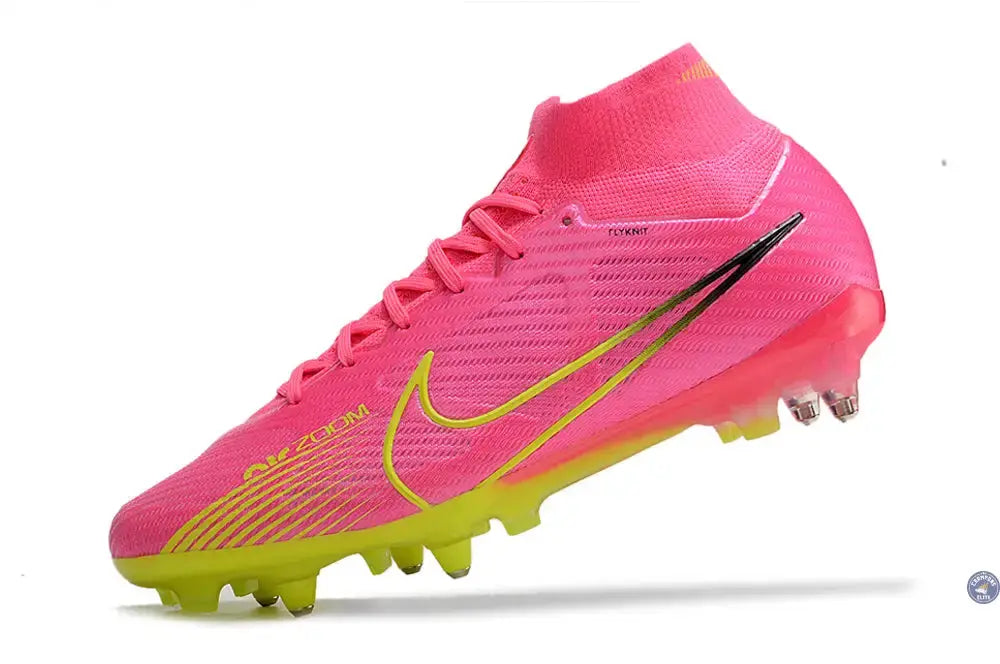 Image of Air Zoom Mercurial Superfly 9 Anticlog SG Luminous - Rose/Jaune Fluo/Gris