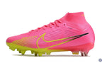 Air Zoom Mercurial Superfly 9 Anticlog SG Luminous - Rose/Jaune Fluo/Gris