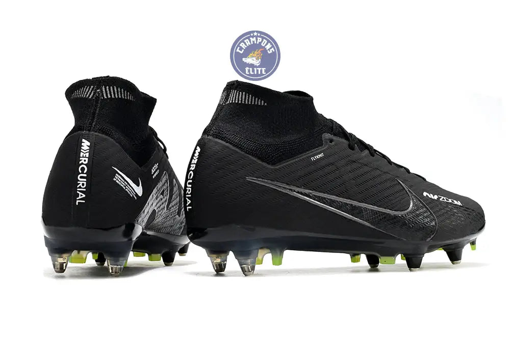 Image of Air Zoom Mercurial Superfly 9 Anticlog SG - Noir/Gris/Blanc/Jaune Fluo