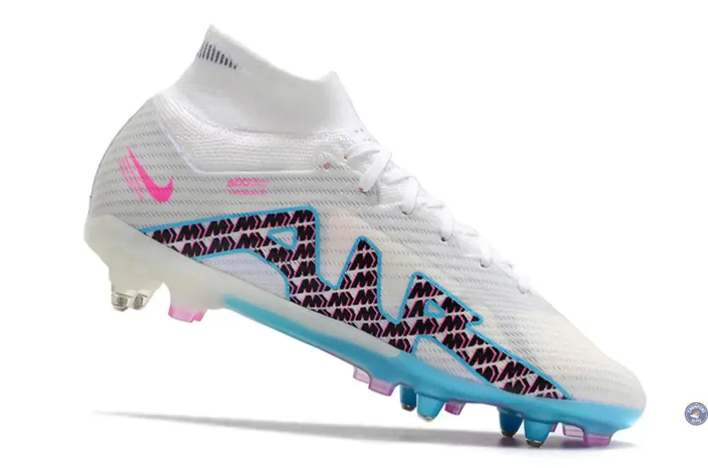 Image of Air Zoom Mercurial Superfly 9 Anticlog SG-PRO Blast - Blanc/Bleu/Rose/Violet