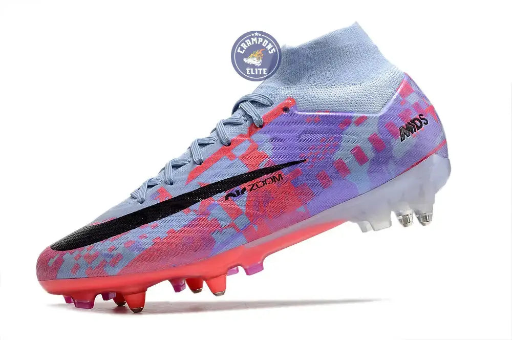 Image of Air Zoom Mercurial Superfly 9 Anticlog SG-PRO Dream Speed 6 - Bleu/Noir/Rose