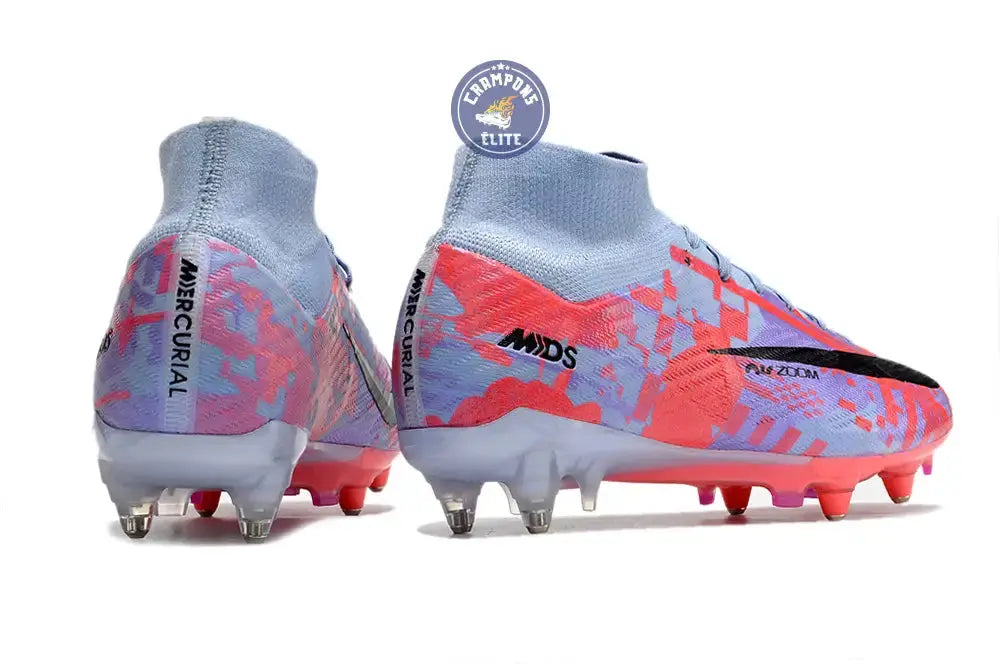 Image of Air Zoom Mercurial Superfly 9 Anticlog SG-PRO Dream Speed 6 - Bleu/Noir/Rose