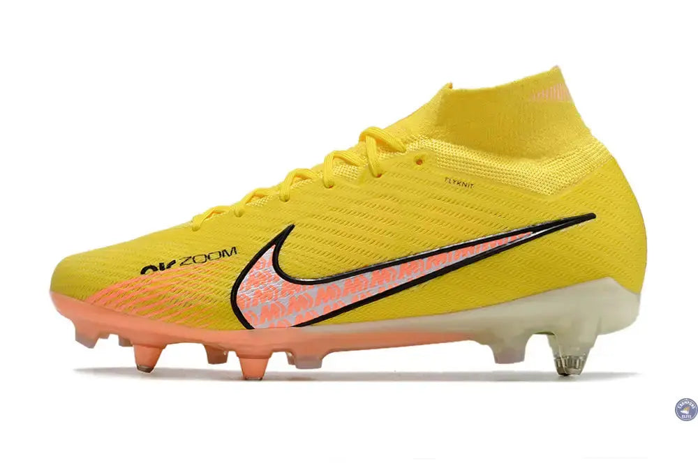 Image of Air Zoom Mercurial Superfly 9 Anticlog SG-PRO Lucent - Jaune/Crépuscule/Doll