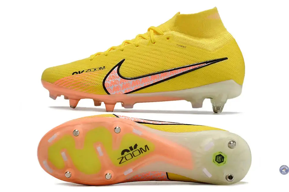 Air Zoom Mercurial Superfly 9 Anticlog SG-PRO Lucent - Jaune/Crépuscule/Doll