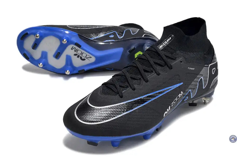 Image of Air Zoom Mercurial Superfly 9 Anticlog SG-PRO Shadow - Noir/Chrome/Bleu