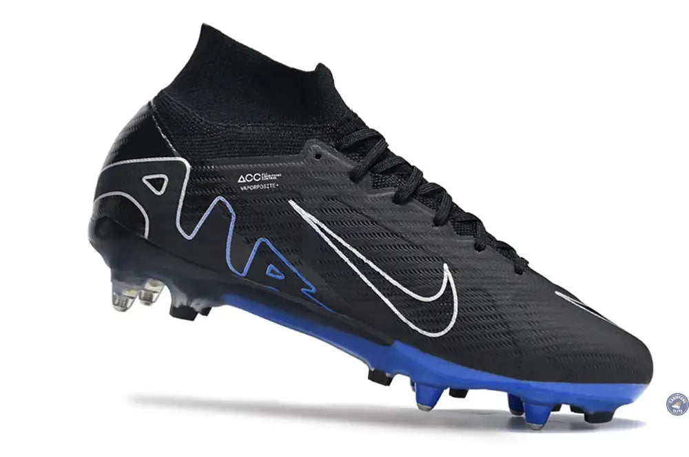 Image of Air Zoom Mercurial Superfly 9 Anticlog SG-PRO Shadow - Noir/Chrome/Bleu