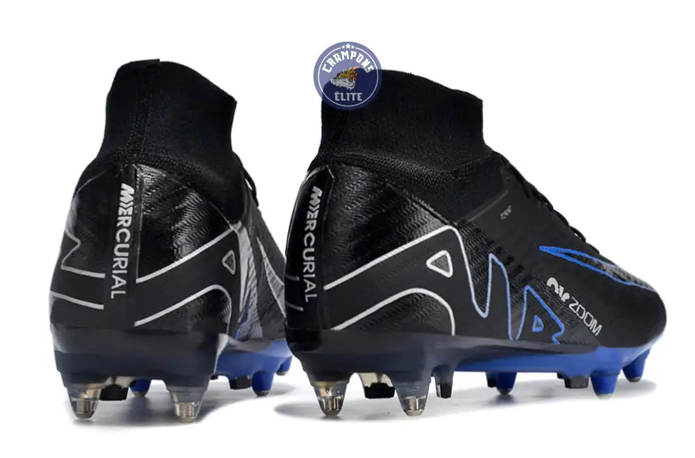 Image of Air Zoom Mercurial Superfly 9 Anticlog SG-PRO Shadow - Noir/Chrome/Bleu