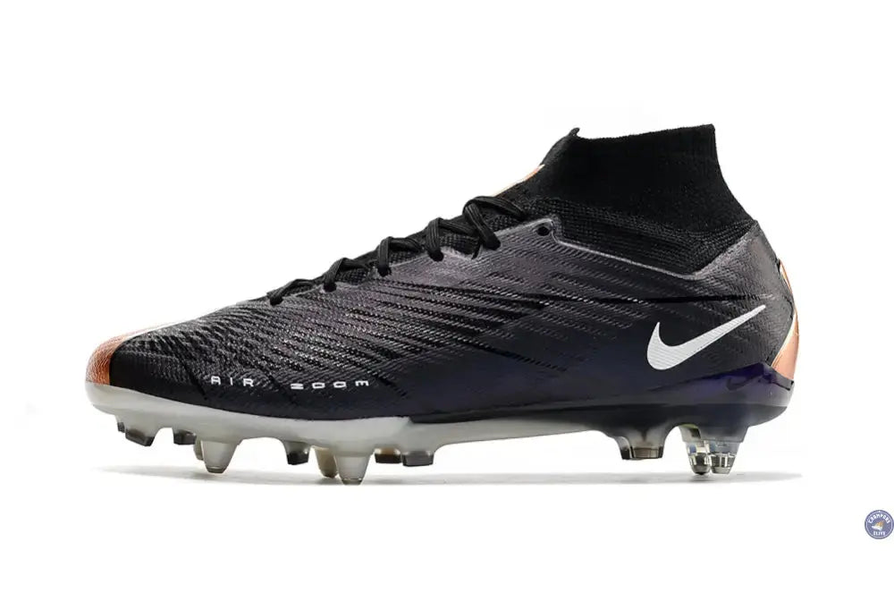 Image of Air Zoom Mercurial Superfly 9 Anticlog SG Retro - Noir/Cuivre/Blanc ÉDITION LIMITÉE