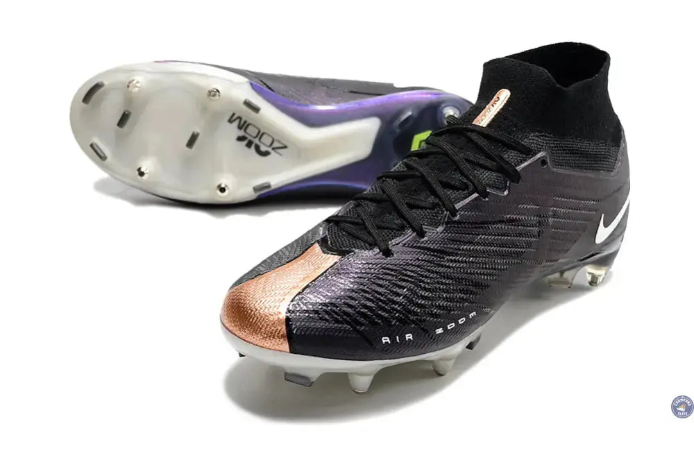Image of Air Zoom Mercurial Superfly 9 Anticlog SG Retro - Noir/Cuivre/Blanc ÉDITION LIMITÉE