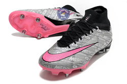 Image of Air Zoom Mercurial Superfly 9 SG 25 - Argenté/Rose/Noir