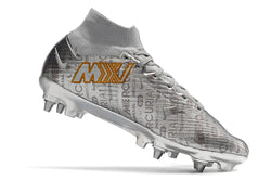 Image of Air Zoom Mercurial Superfly 9 SG - Argenté/Gris/Doré
