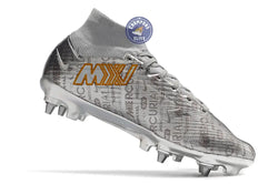 Image of Air Zoom Mercurial Superfly 9 SG - Argenté/Gris/Doré