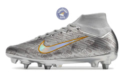 Image of Air Zoom Mercurial Superfly 9 SG - Argenté/Gris/Doré