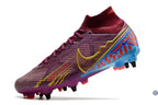 Air Zoom Mercurial Superfly 9 SG Mbappé Personal Edition - Bordeaux/Doré