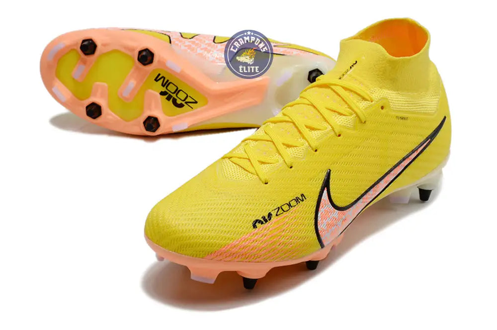 Air Zoom Mercurial Superfly 9 SG-PRO Lucent - Jaune/Crépuscule/Doll