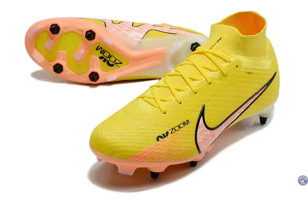 Image of Air Zoom Mercurial Superfly 9 SG-PRO Lucent - Jaune/Crépuscule/Doll