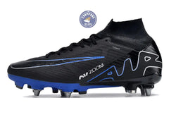 Image of Air Zoom Mercurial Superfly 9 SG-PRO Shadow - Noir/Chrome/Bleu