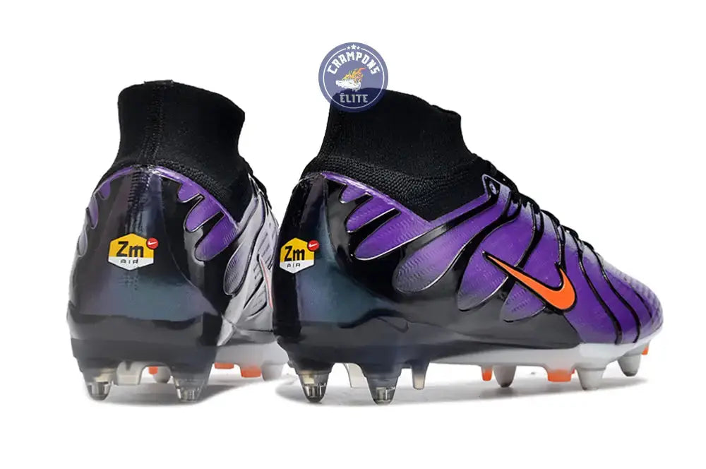 Image of Air Zoom Mercurial Superfly 9 X Air Max Plus Anticlog SG - Voltage Purple/Orange ÉDITION LIMITÉE