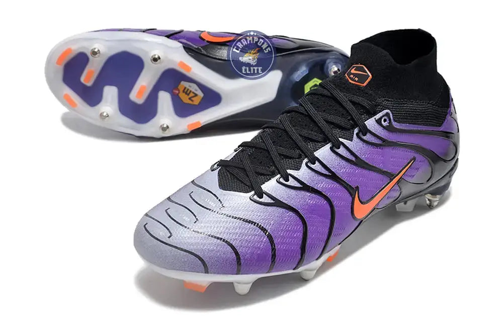 Air Zoom Mercurial Superfly 9 X Air Max Plus Anticlog SG - Voltage Purple/Orange ÉDITION LIMITÉE