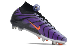 Image of Air Zoom Mercurial Superfly 9 X Air Max Plus Anticlog SG - Voltage Purple/Orange ÉDITION LIMITÉE