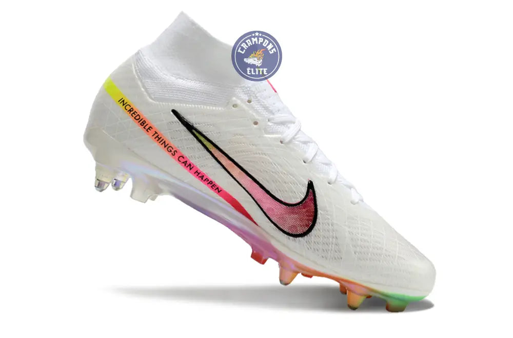 Air Zoom Mercurial Superfly 9 x Rashford Anticlog SG - Blanc/Rose/Orange/Jaune