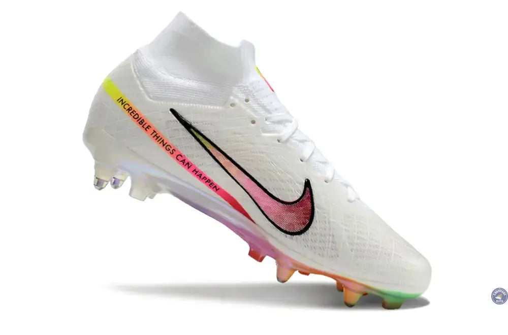 Air Zoom Mercurial Superfly 9 x Rashford Anticlog SG - Blanc/Rose/Orange/Jaune