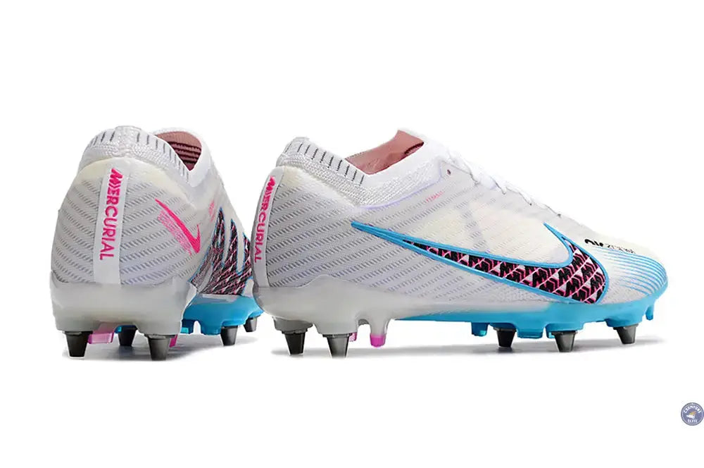 Air Zoom Mercurial Vapor 15 Academy Anticlog SG - Blanc/Bleu/Rose