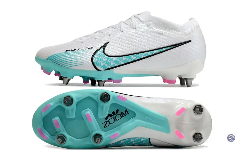 Image of Air Zoom Mercurial Vapor 15 Academy Anticlog SG Blast - Blanc/Bleu Turquoise/Rose