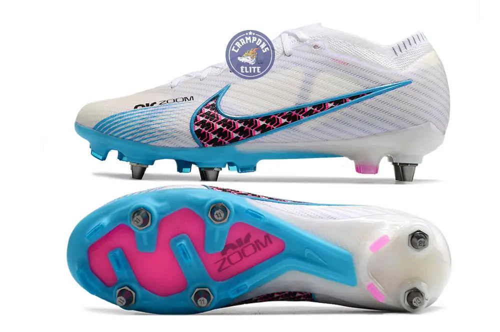 Image of Air Zoom Mercurial Vapor 15 Academy SG - Blanc/Bleu/Rose