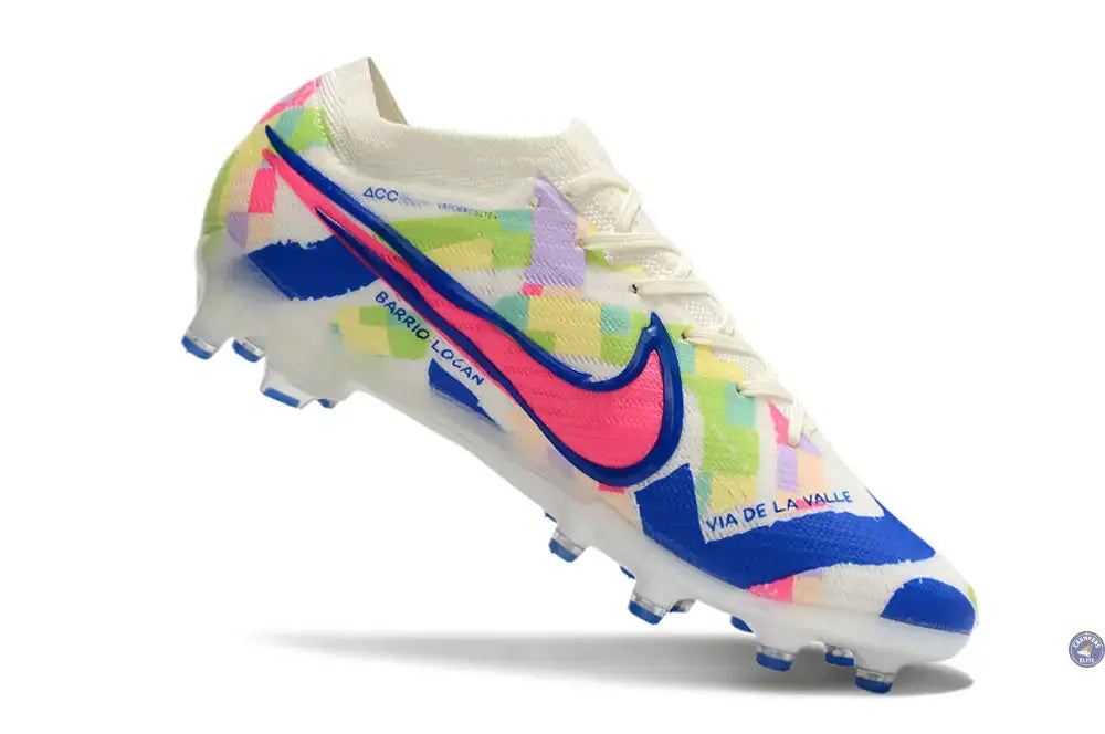 Image of Air Zoom Mercurial Vapor 15 AG - Blanc/Jaune/Bleu/Vert/Rose