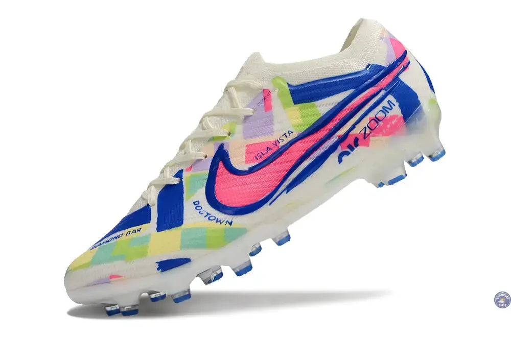 Image of Air Zoom Mercurial Vapor 15 AG - Blanc/Jaune/Bleu/Vert/Rose